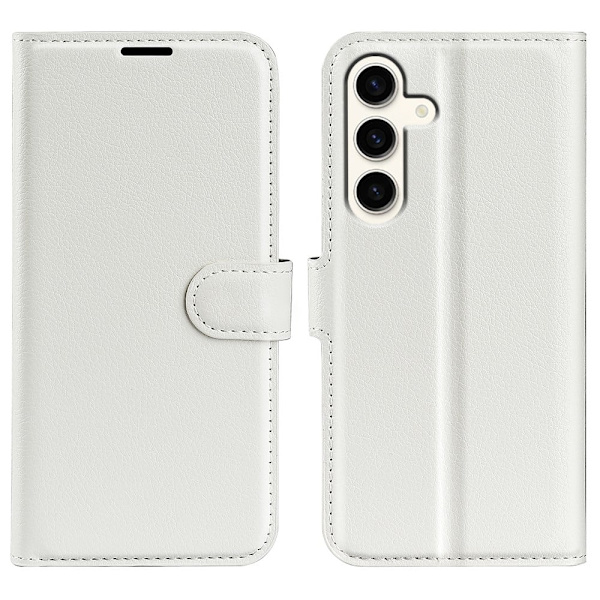 Classic Samsung Galaxy S24 Plus flipfodral - Vit Vit