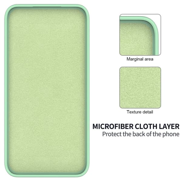 Matte Liquid Realme P1 Pro silikone cover - Grøn Green