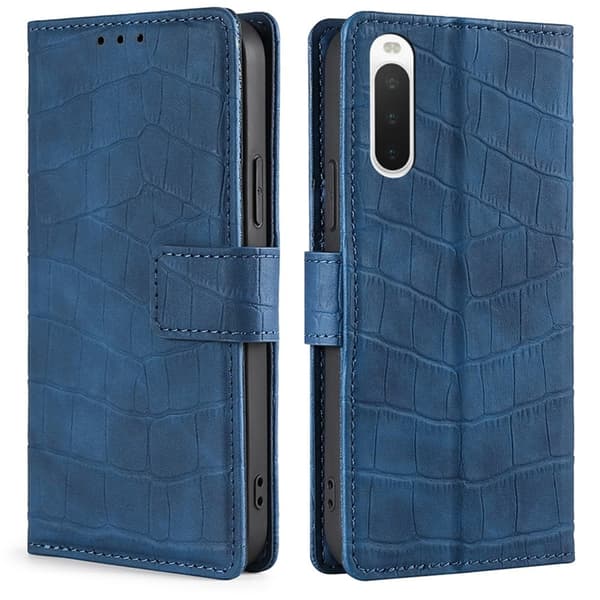 Croco Sony Xperia 10 IV skal - Blå Blå