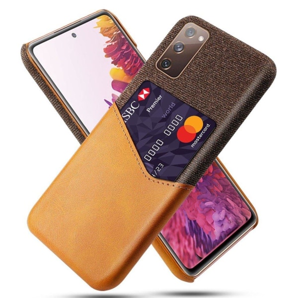 Bofink Samsung Galaxy S20 Fe 5g / S20 Fe Card Cover - Brun Brown