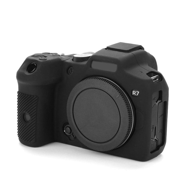 Canon EOS R7 silicone cover - Black Svart