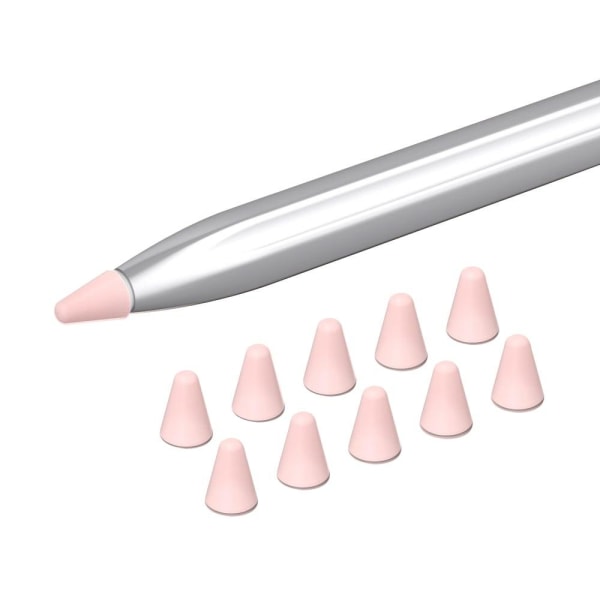 10 Pcs Huawei M-Pencil (2nd) silicone pen tip cover - Pink Pink