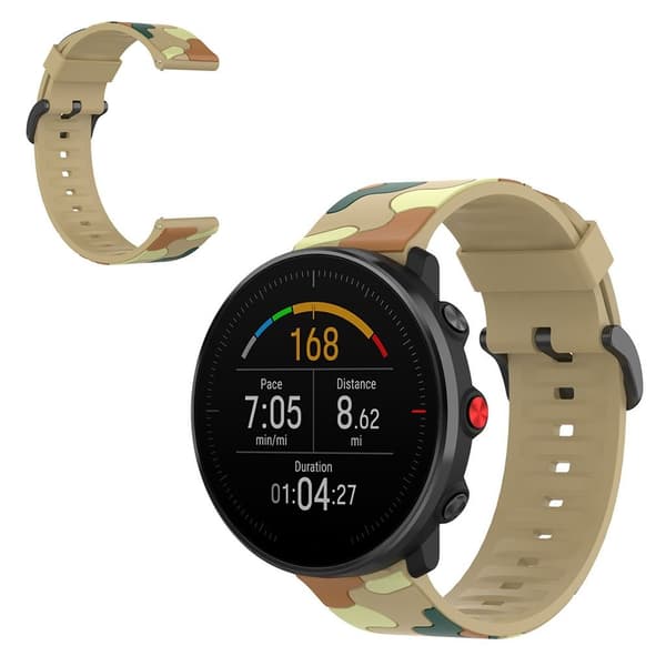 Holdbart kamuflasjebånd til Polar Grit X / Vantage M - Khaki Beige