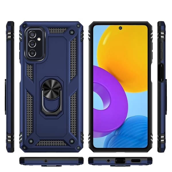 Bofink Combat Samsung Galaxy M52 5G skal - Blå Blå