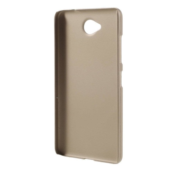 Hårdt cover med gummibelægning til Microsoft Lumia 650 - Champagne Beige