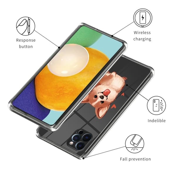 Deco iPhone 16 Pro Max cover - Hund Brown