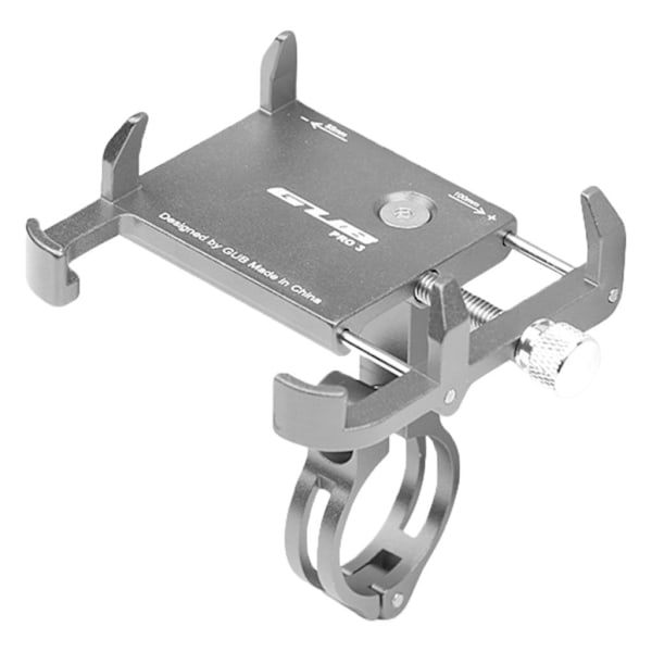 GUB PRO3 sykkelstyrefeste for sykkel - Grå Silver grey