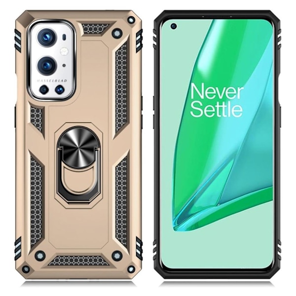 Bofink Combat OnePlus 9 Pro Suojakotelo - Kulta Gold