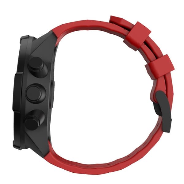 Suunto 9 Baro holdbar silikone Urrem - Rød Red