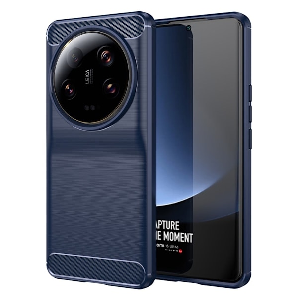 Carbon Flex Etui Xiaomi 13 Ultra - Blå Blue