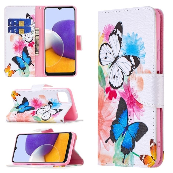 Wonderland Samsung Galaxy A22 5G fodral -Flerfärgad multifärg