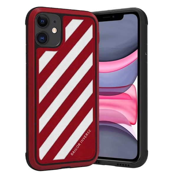 Raigor Inverse RYDER-skydd för iPhone 11 - Röd Röd