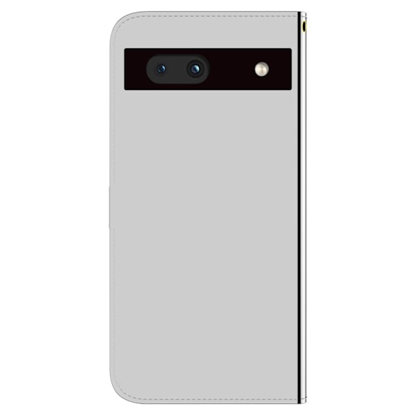 Mirror Google Pixel 7a Flip Fodral - Silver Silvergrå