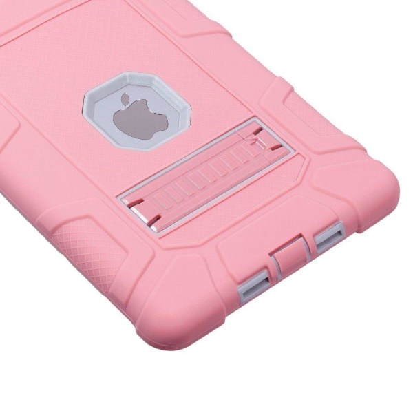 iPad (2018) lujatekoinen suojakuori - Harmaa, pinkki Multicolor