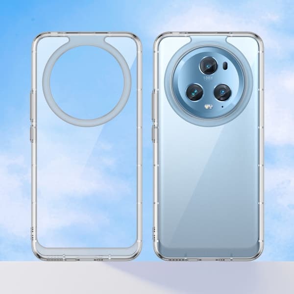 Honor Magic5 Pro smart akryl cover - Transparent Transparent