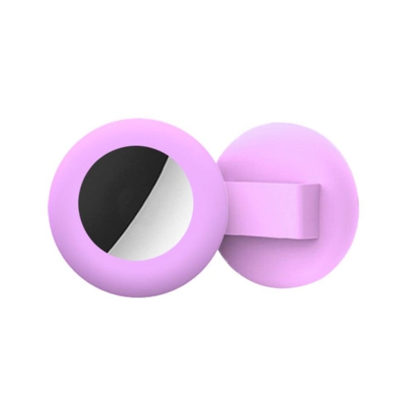 AirTags silicone cover - Light Purple Size: S Lila
