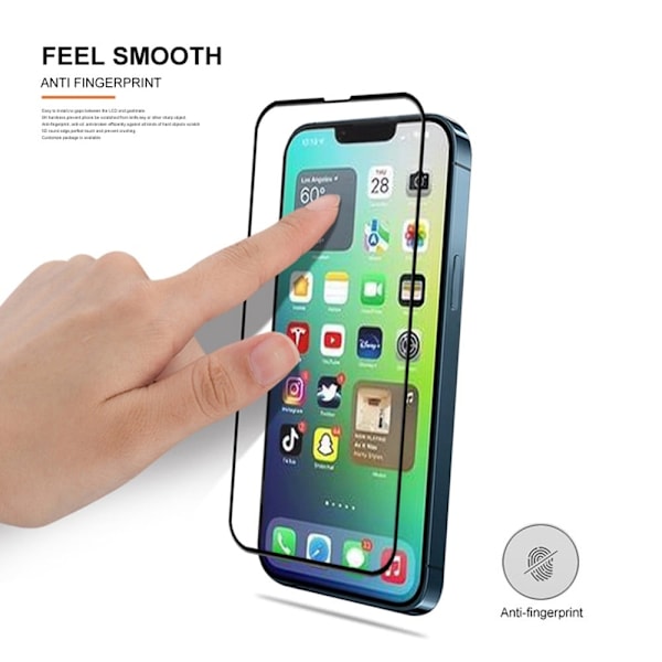 MOCOLO HD iPhone 14 Plus skärmskydd i härdat glas Transparent