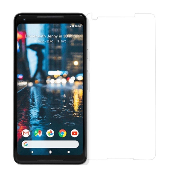 Google Pixel 2 XL Arc Edge beskyttelesskærm Transparent