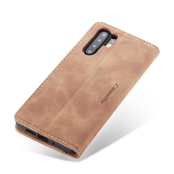CASEME Huawei P30 Pro retro nahkainen suojakotelo - Vaalean Ruskea Brown