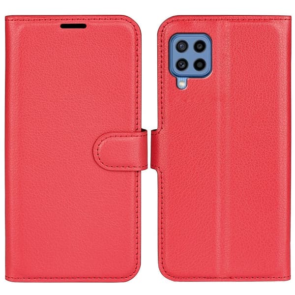 Classic Samsung Galaxy M22 Flippetui - Rød Red