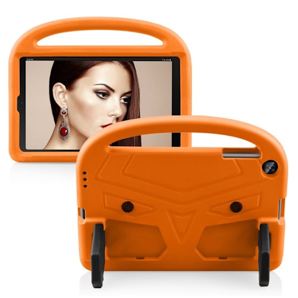Samsung Galaxy Tab A 10.1 (2019) varpunen design iskunkestävä kotelo - Oranssi Orange