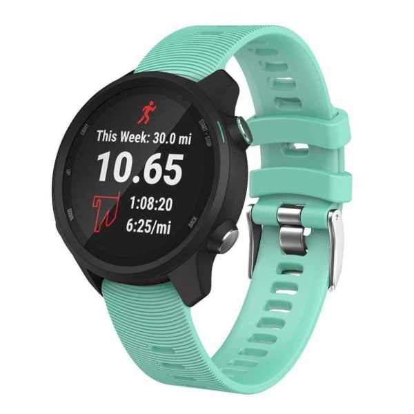 Garmin Vivomove / Forerunner 245 Music / 645 Music  silikone Urrem - Cyan Green