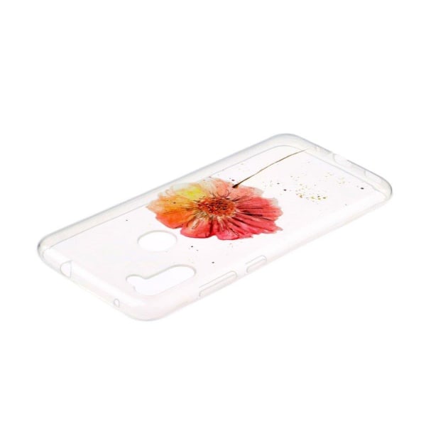 Deco Samsung Galaxy M11 skal - Blomma Rosa