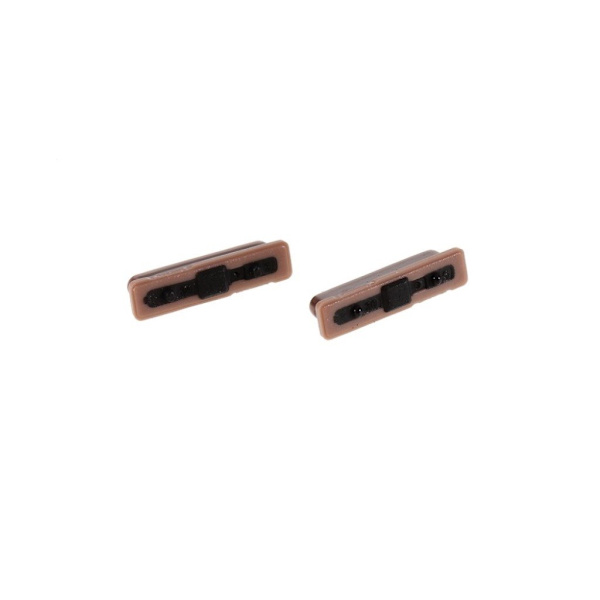 Samsung Galaxy A7 (2018) OEM sidoknappar - Guld / 2-Pack Guld