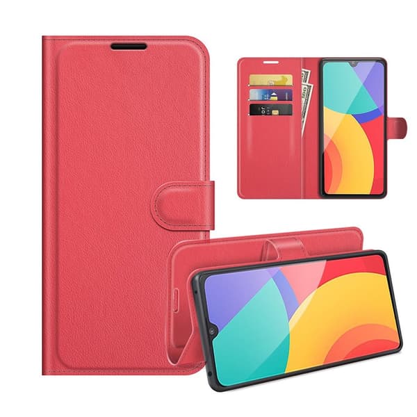 Classic Alcatel 1l (2021) Flippetui - Rød Red