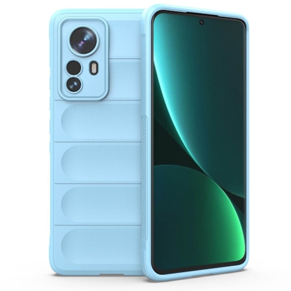 Mjukt greppformat Xiaomi 12S Pro / Xiaomi 12 Pro skal - Blå Blå