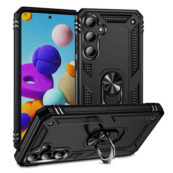 Bofink Combat Samsung Galaxy A35 cover - Sort Black