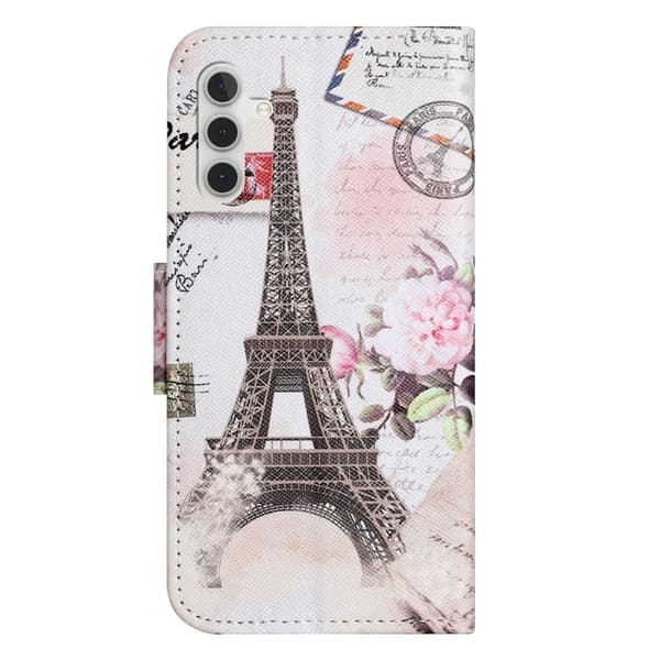 Wonderland Samsung Galaxy A14 Läppäkotelo - Tower Multicolor