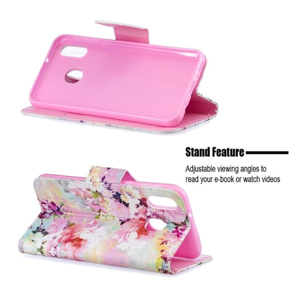 Wonderland Samsung Galaxy M20 kotelot - Kauniit Kukat Multicolor