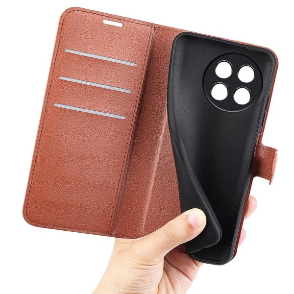 Klassisk OnePlus 11R / Ace 2 Flip Etui - Brun Brown