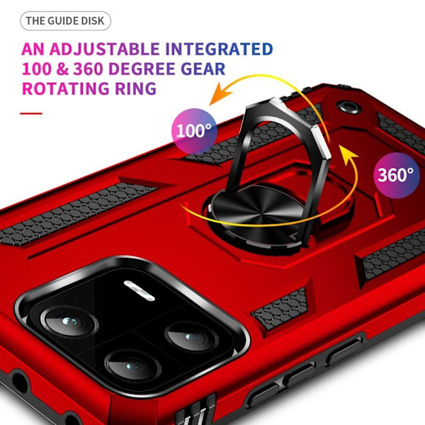 Bofink Combat Xiaomi 13 Pro Fodral - Röd Röd