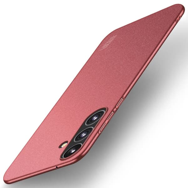 MOFI Samsung Galaxy A35 slim shield kotelot - Punainen Red
