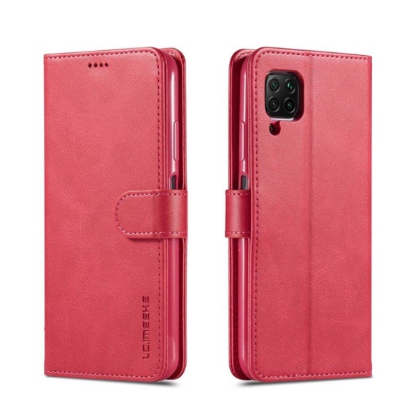 LC.IMEEKE Huawei P40 Lite / Nova 6 SE Flip kotelot - Punainen Red