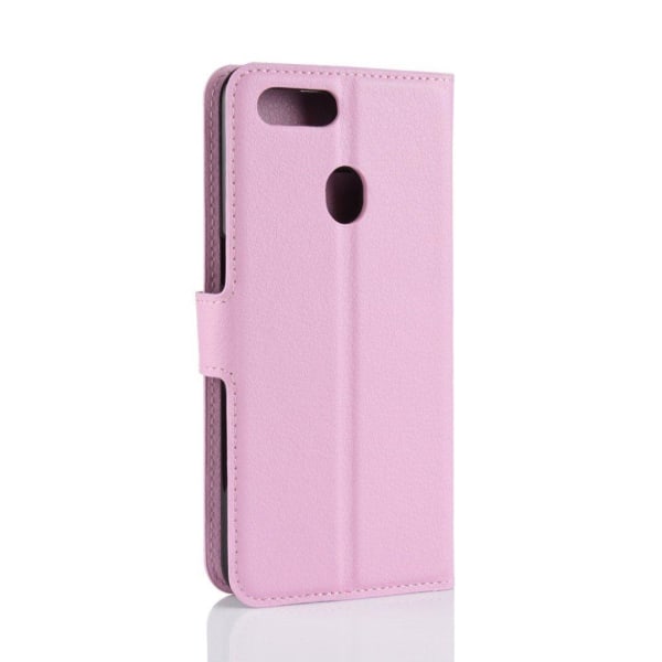 Simple Oppo A7 flip fodral - Rosa Rosa