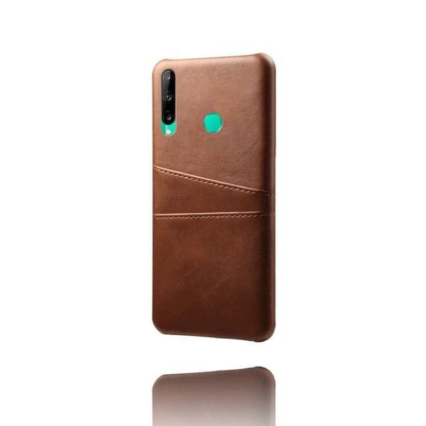 Dual Card Huawei P40 Lite E deksel - Kaffe Brown