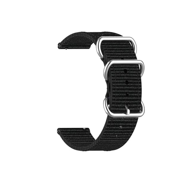 Garmin Forerunner 255S klokkerem i nylon - Svart Black
