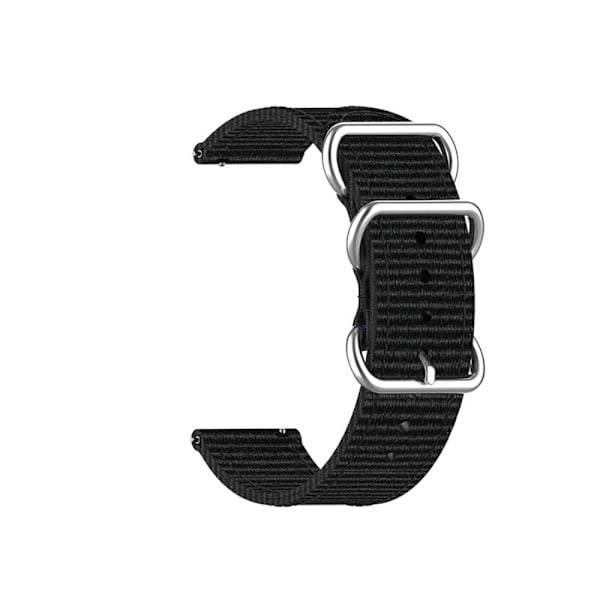 Garmin Forerunner 255S nylon-urrem - Sort Black