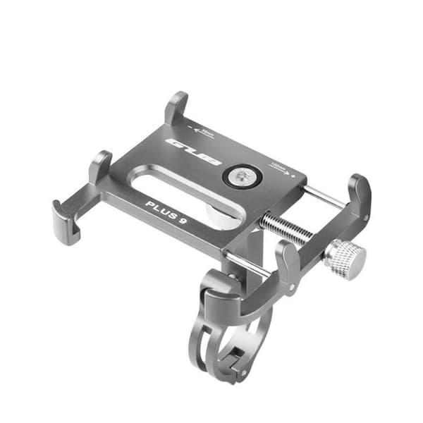 GUB PLUS 9 cykelfäste i aluminium - Silver Silvergrå