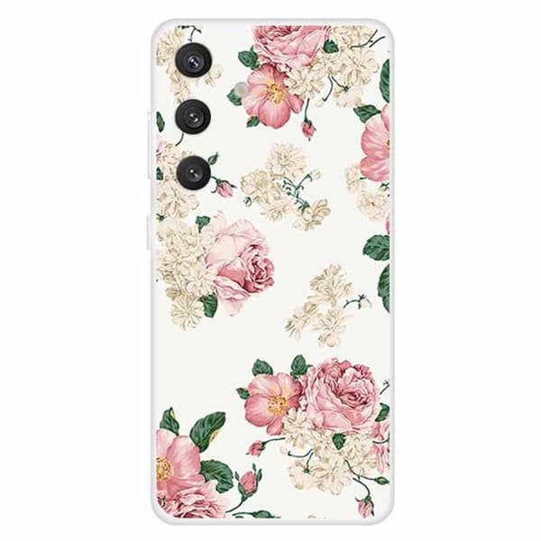 Imagine Samsung Galaxy S24 kotelot - Kukkia Pink