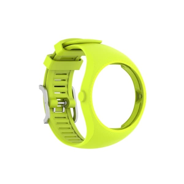 Polar M200 silikonarmbånd - Gulgrønn Green