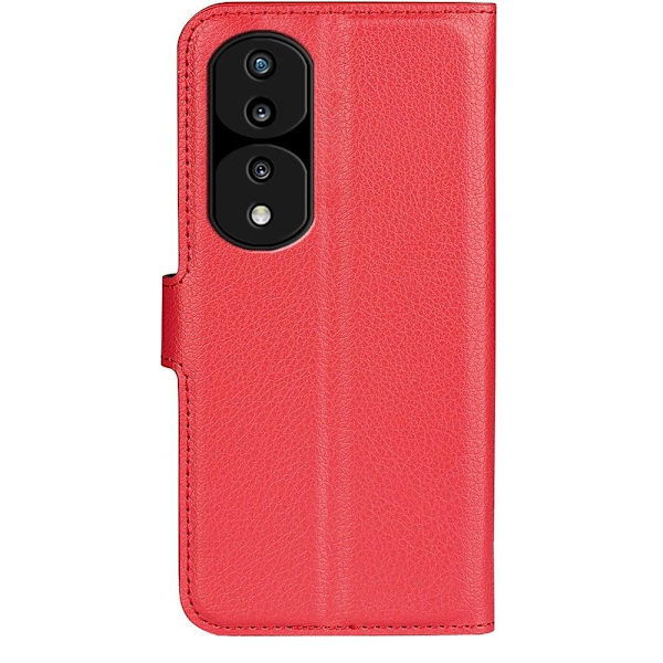 Klassisk Honor 70 Pro Flip Etui - Rød Red