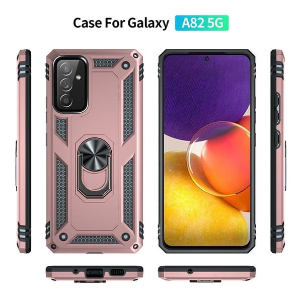 Bofink Combat Samsung Galaxy A82 5G Etui - Rose Gull Pink