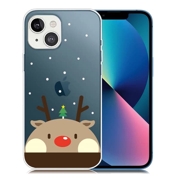 Joulu iPhone 13 Mini tapauksessa - Joulu Peura Multicolor