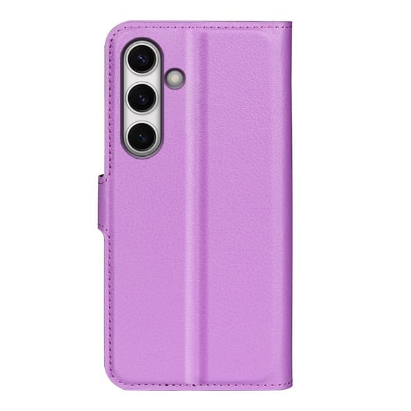 Klassisk Samsung Galaxy S24 FE flip etui - Lilla Purple