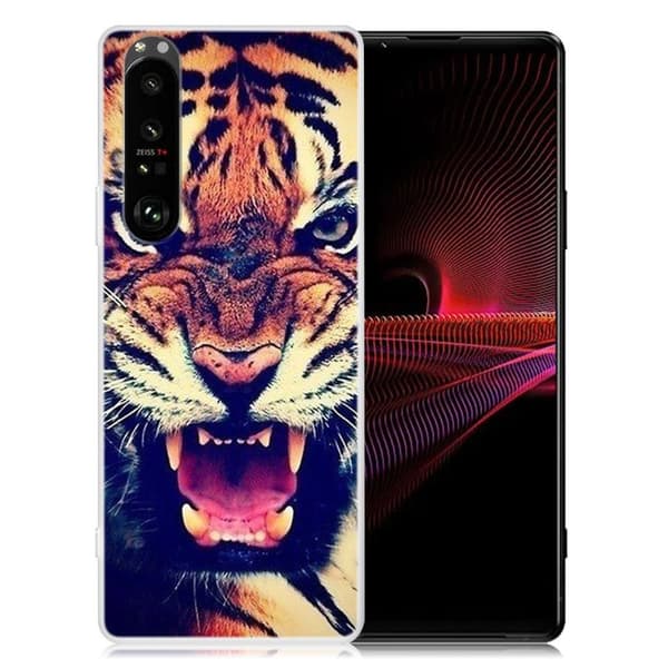 Deco Sony Xperia 1 III Etui - Tiger Brown
