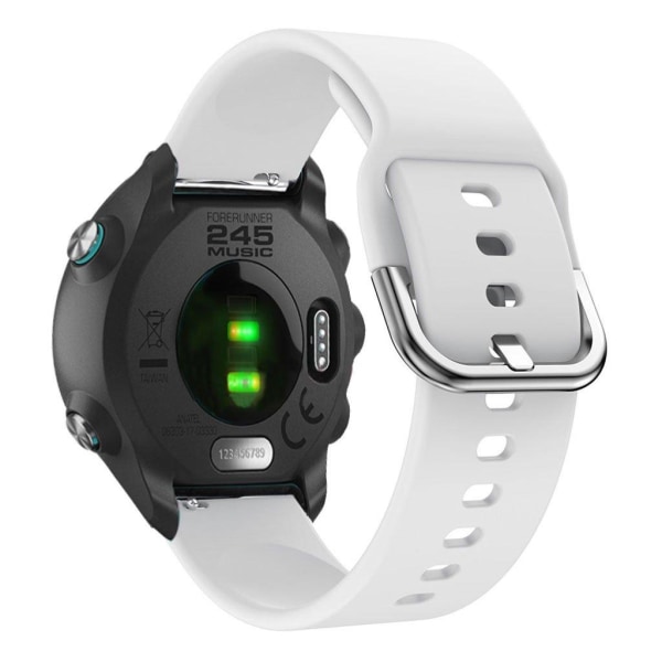 Garmin Forerunner 245 silikone Urrem - Hvid White